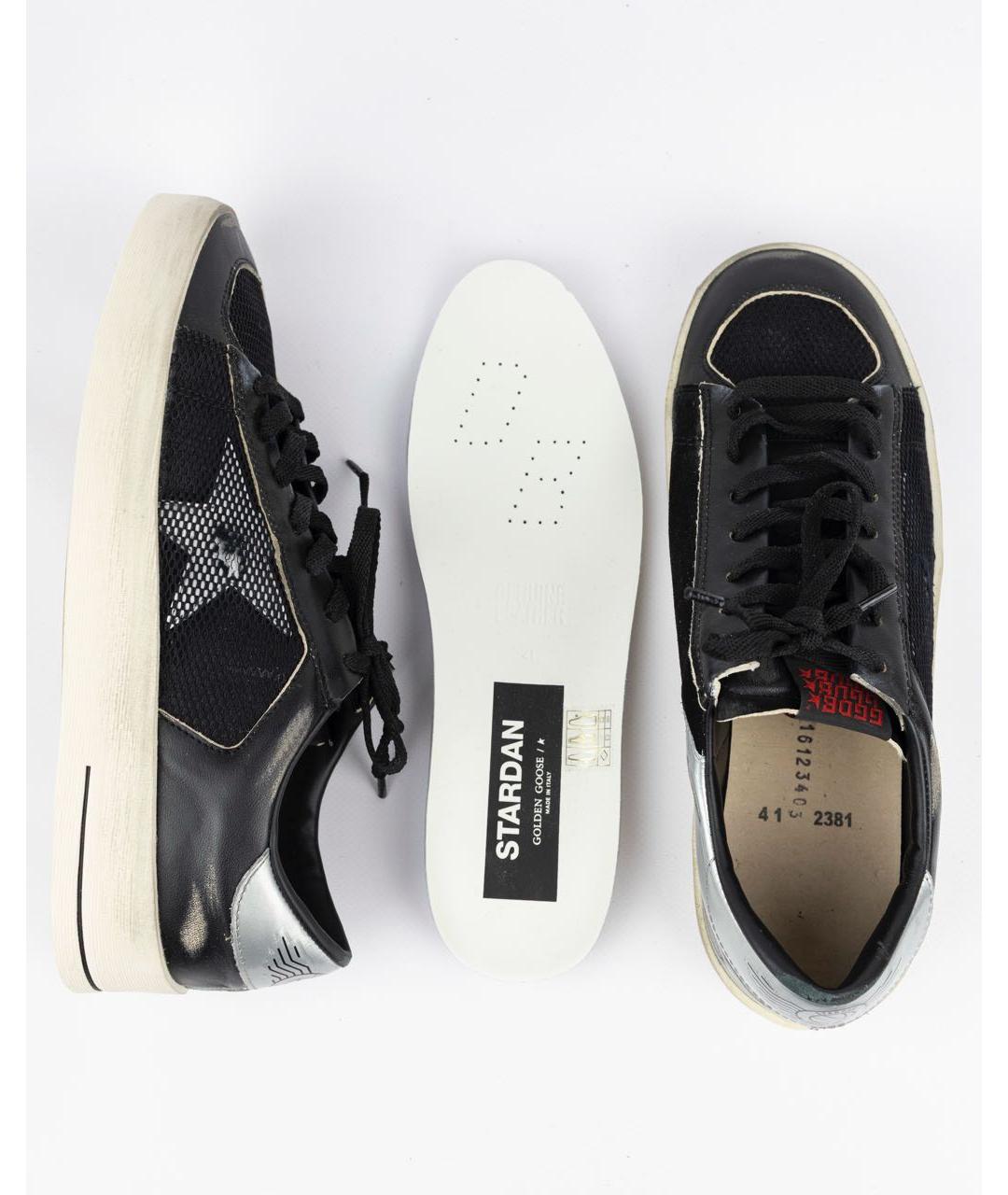 GOLDEN GOOSE DELUXE BRAND Белые кожаные низкие кроссовки / кеды, фото 5