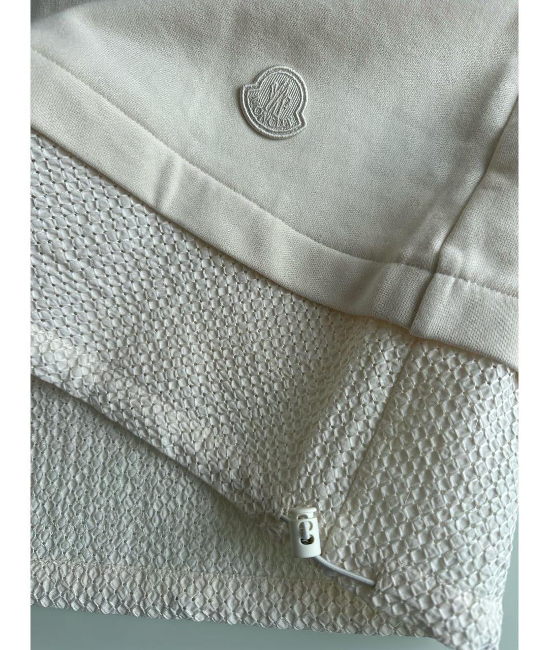 MONCLER Бежевая хлопковая майка, фото 4