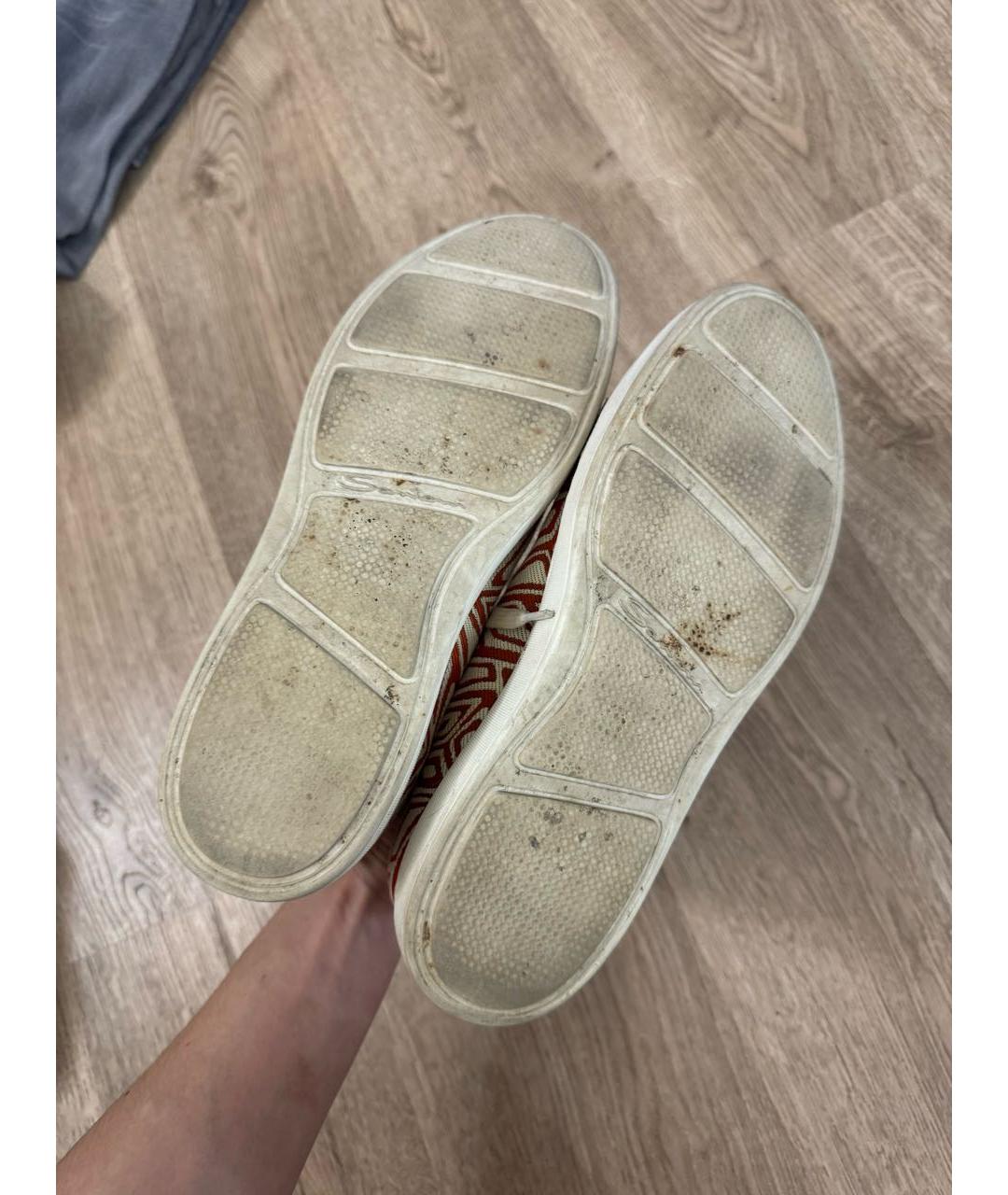 SANTONI Мульти текстильные кеды, фото 6