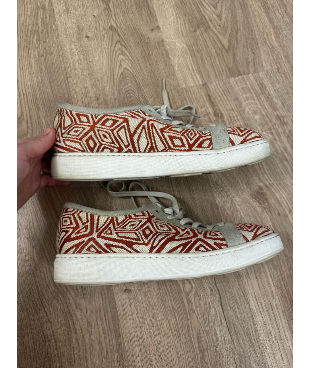 SANTONI Мульти текстильные кеды, фото 7