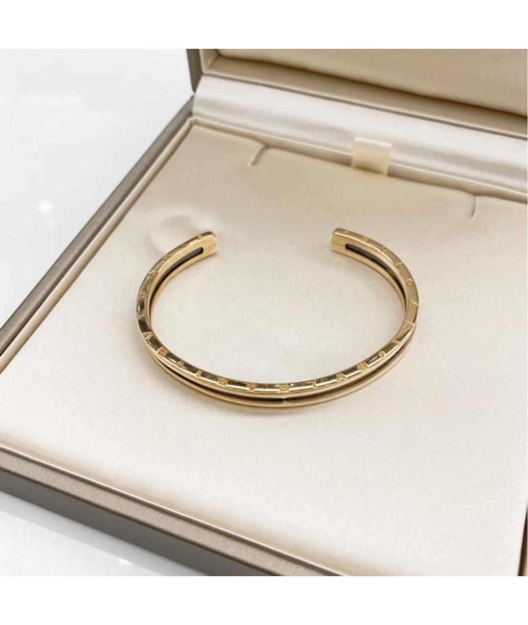 BVLGARI Черный браслет из розового золота, фото 2
