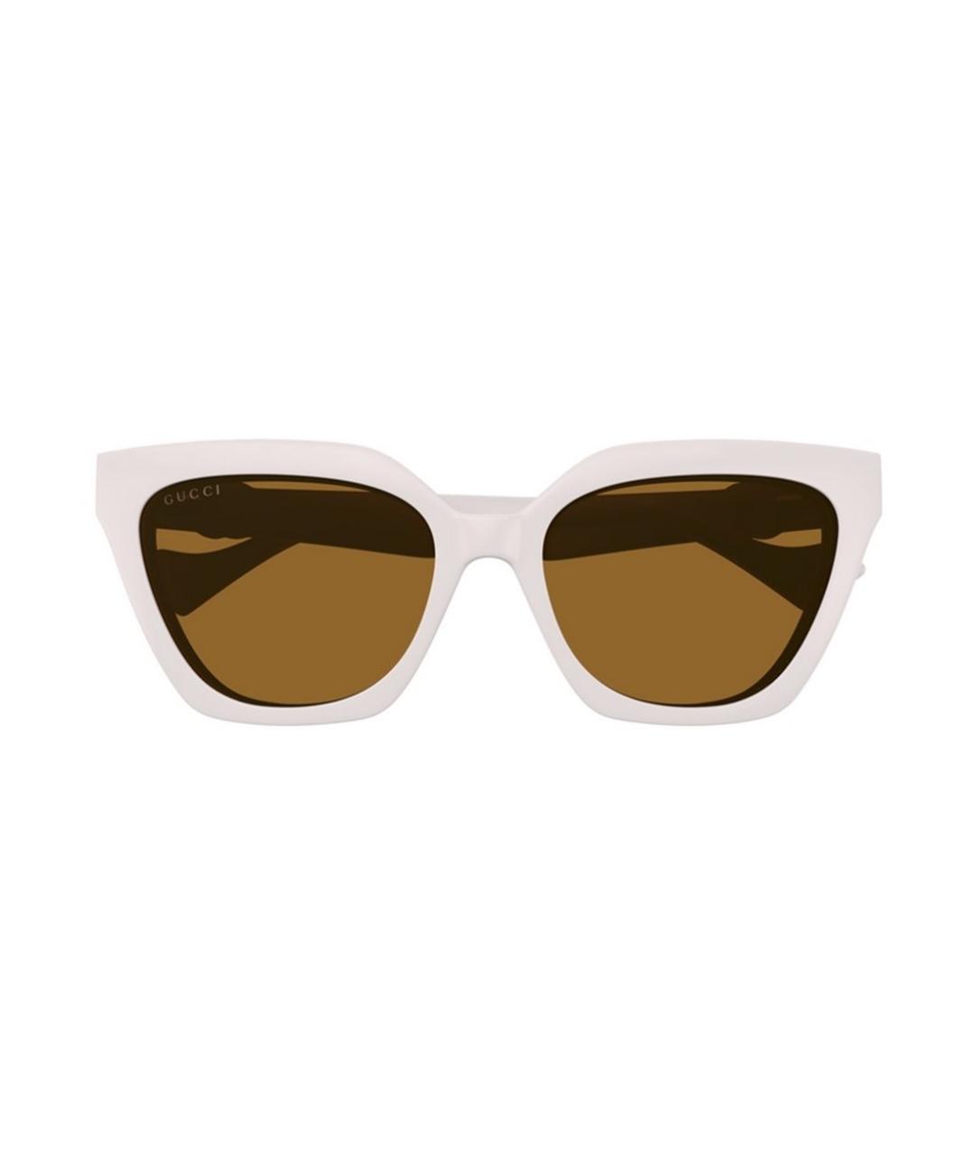 GUCCI Белые солнцезащитные очки, фото 2