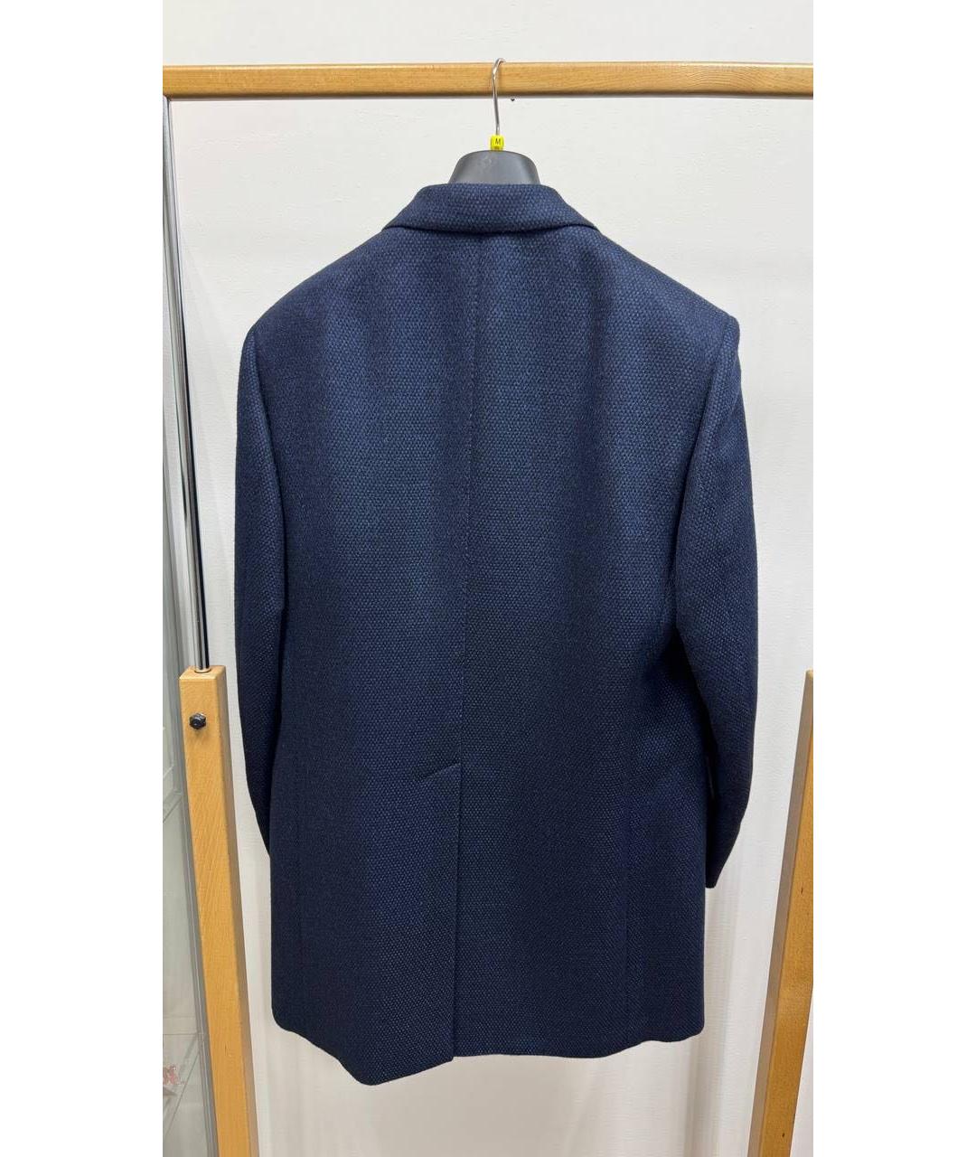 BRIONI Темно-синее пальто, фото 2