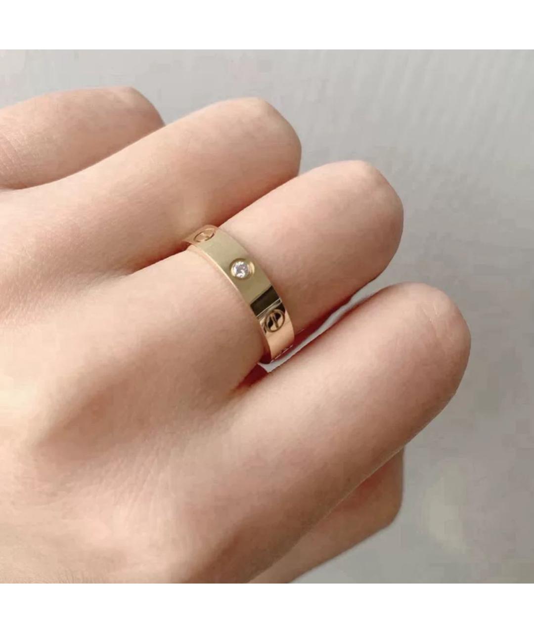 CARTIER Розовое кольцо из розового золота, фото 5