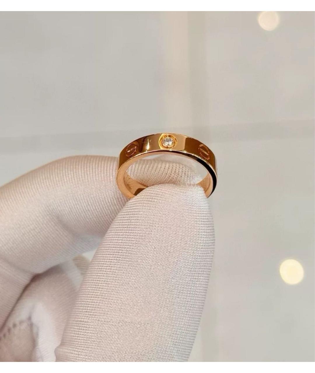 CARTIER Розовое кольцо из розового золота, фото 3