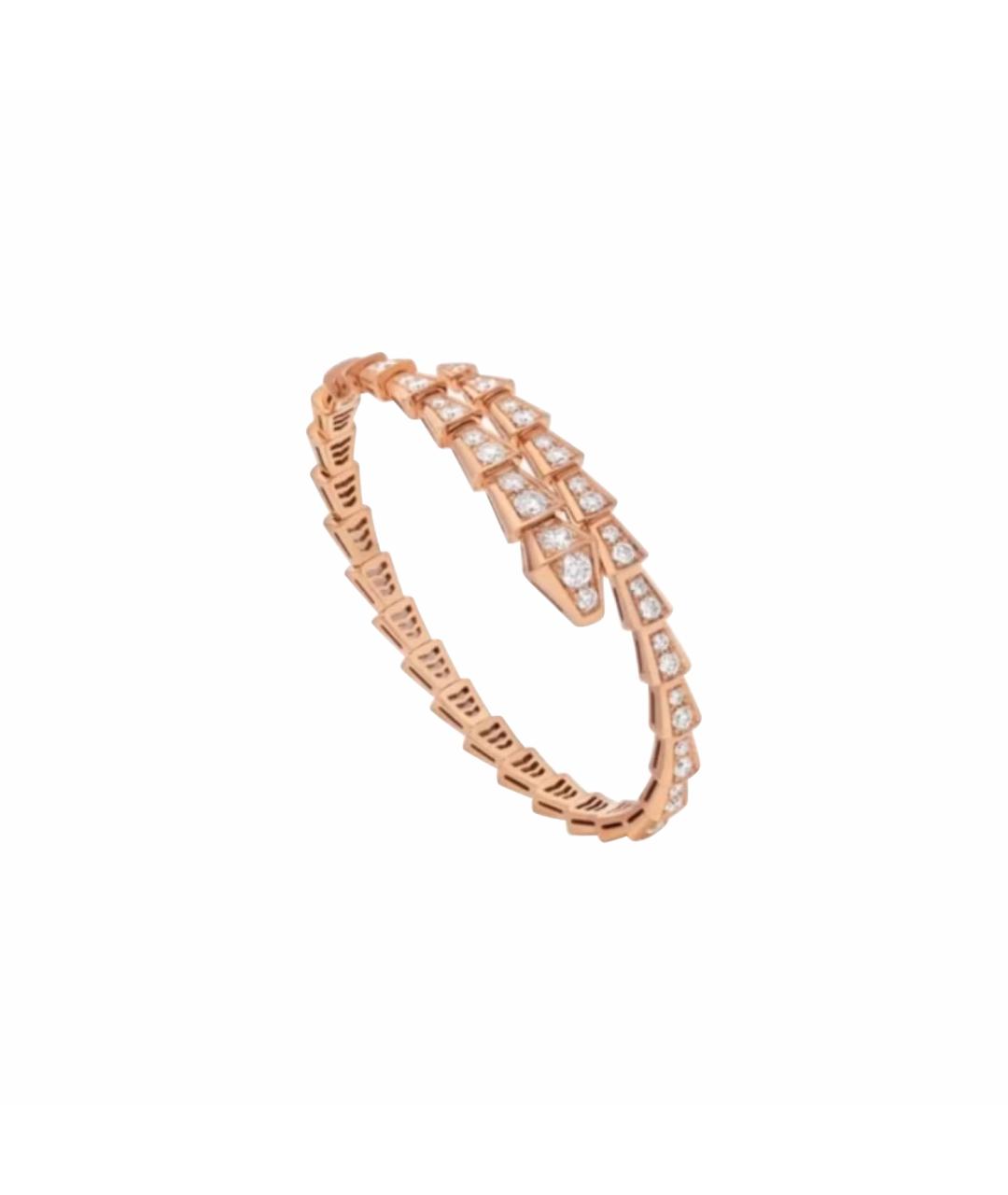 BVLGARI Розовый браслет из розового золота, фото 1