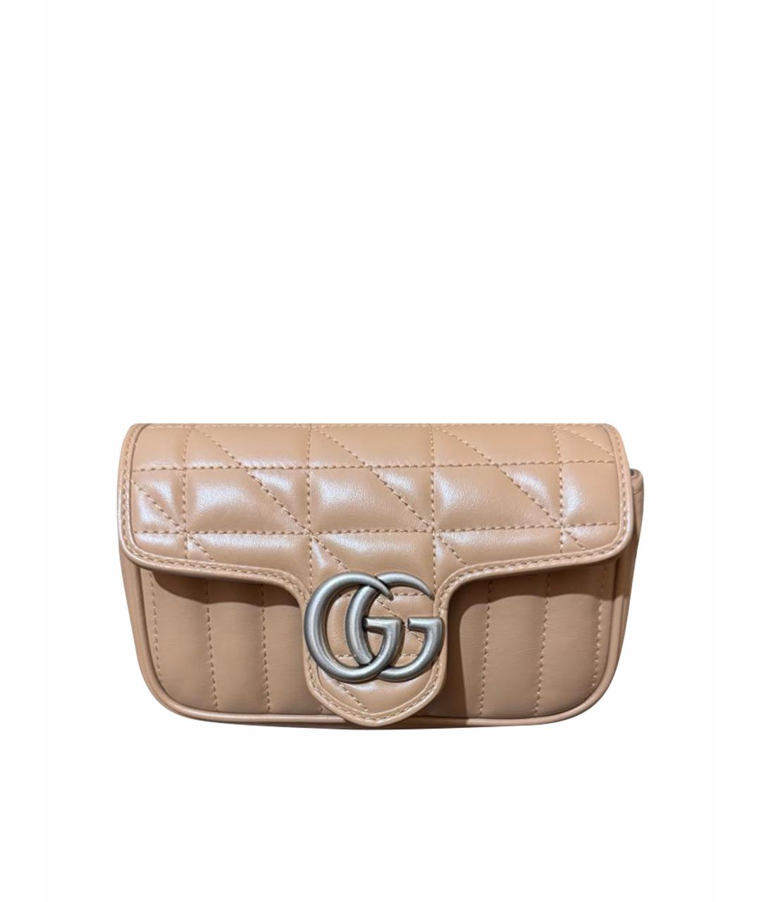 GUCCI Бежевая сумка через плечо, фото 1