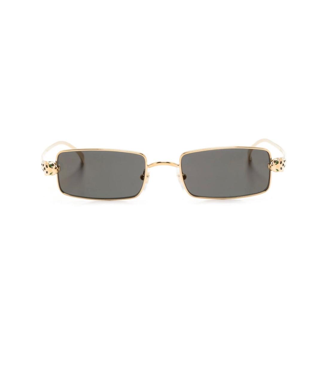 CARTIER Золотые солнцезащитные очки, фото 4