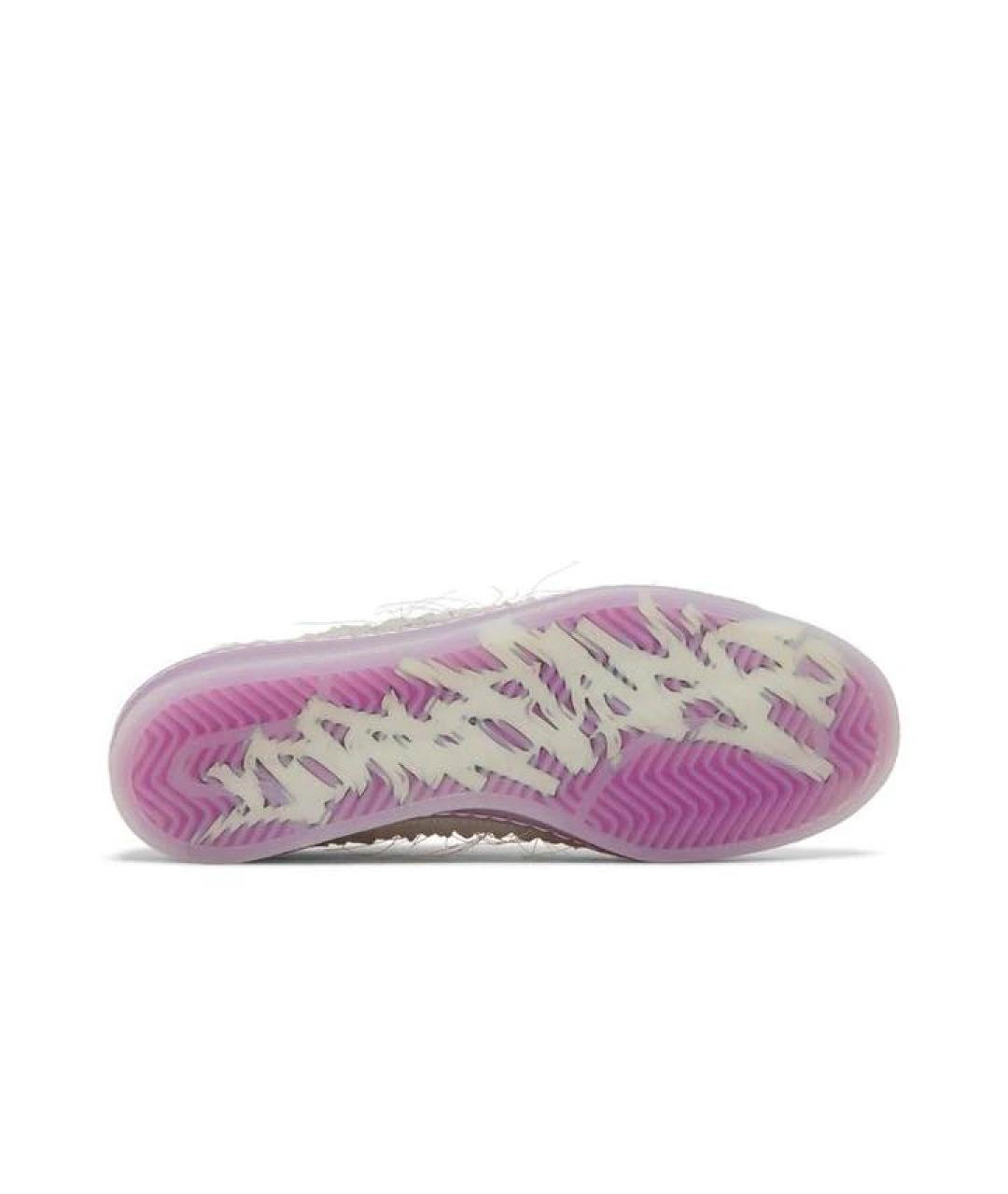 ADIDAS Бежевые замшевые низкие кроссовки / кеды, фото 3
