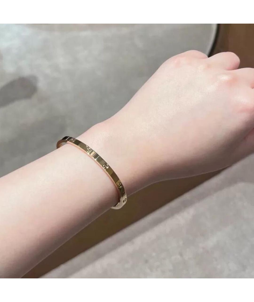 CARTIER Золотой браслет из желтого золота, фото 7