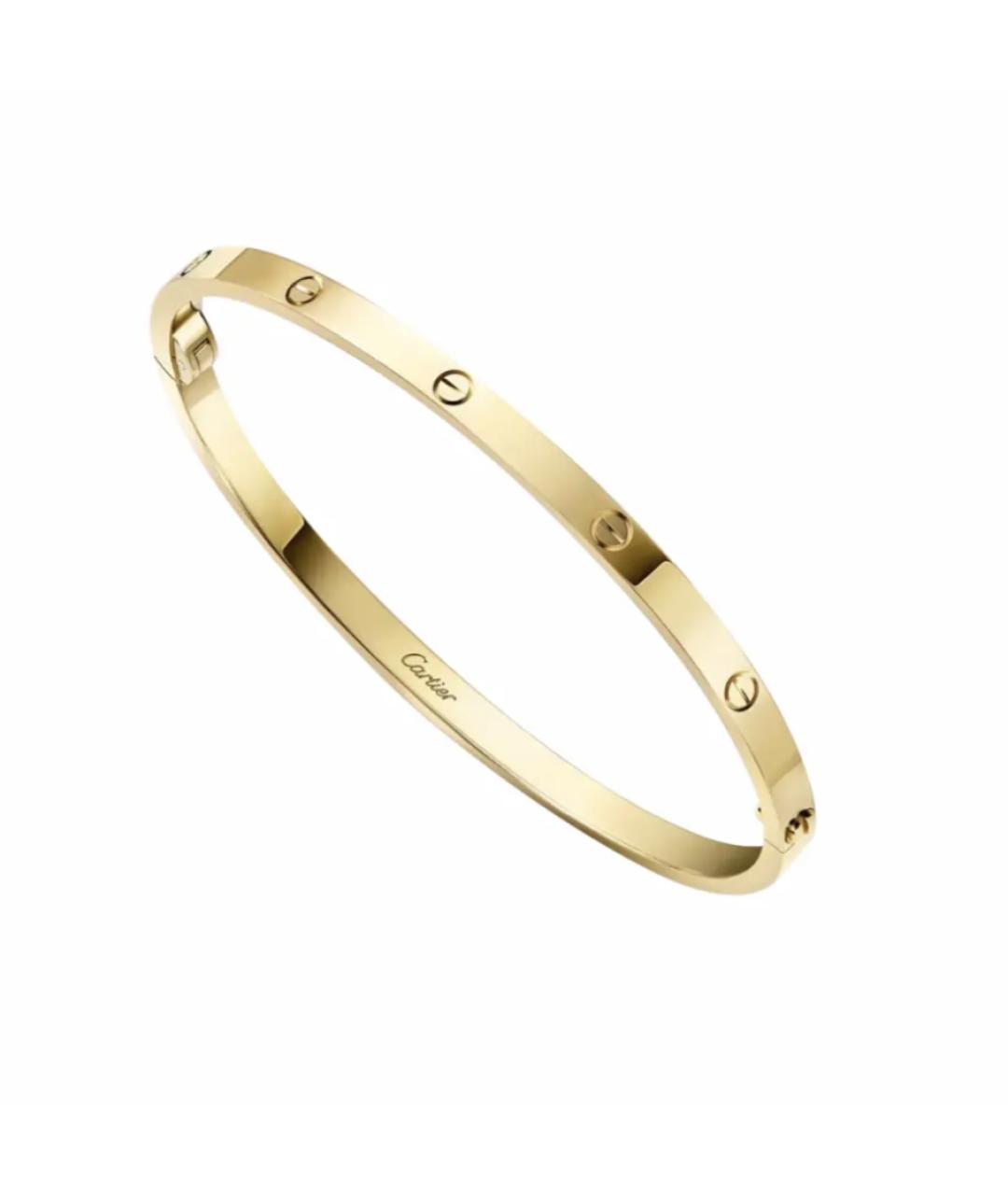 CARTIER Золотой браслет из желтого золота, фото 1