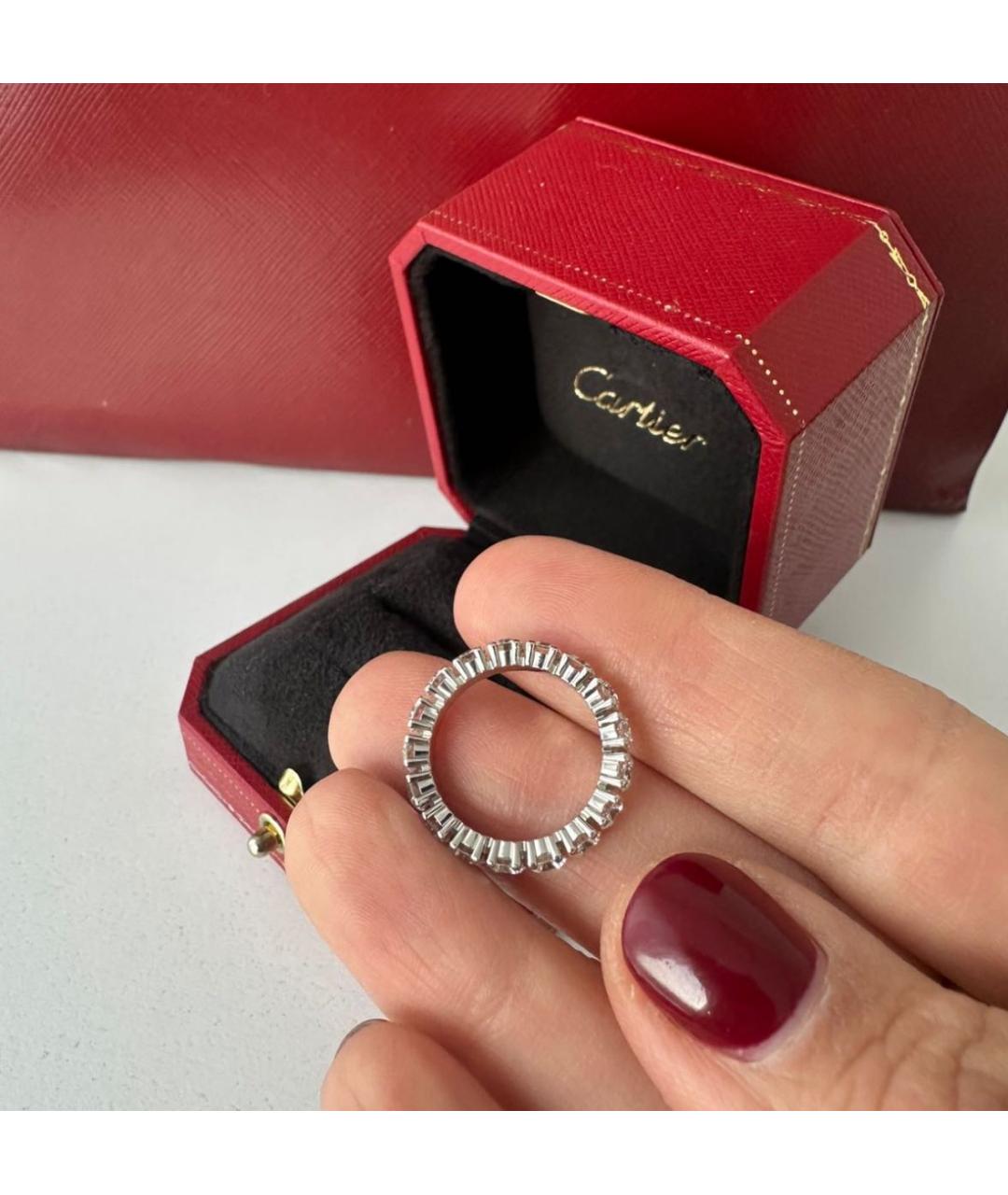 CARTIER Платиновое кольцо, фото 7