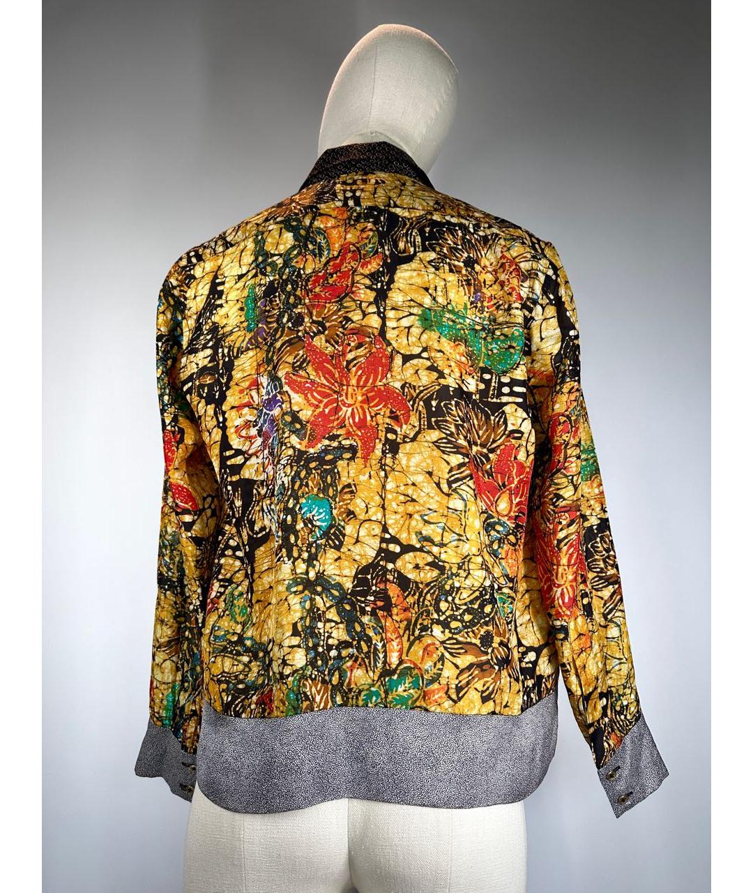 DRIES VAN NOTEN Мульти шелковая блузы, фото 4