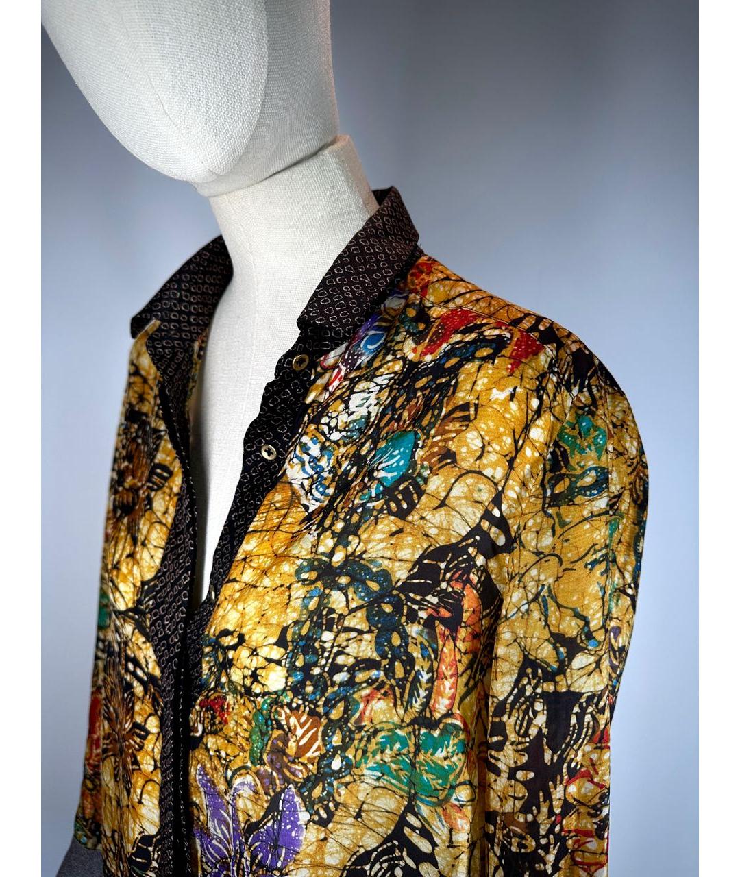 DRIES VAN NOTEN Мульти шелковая блузы, фото 6