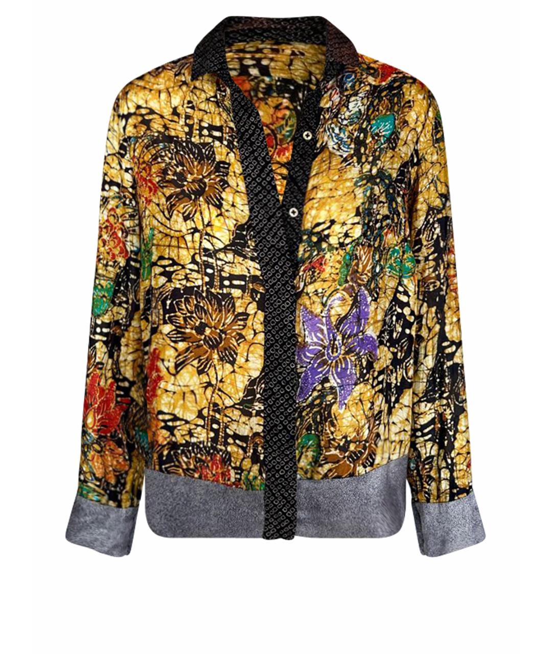 DRIES VAN NOTEN Мульти шелковая блузы, фото 1