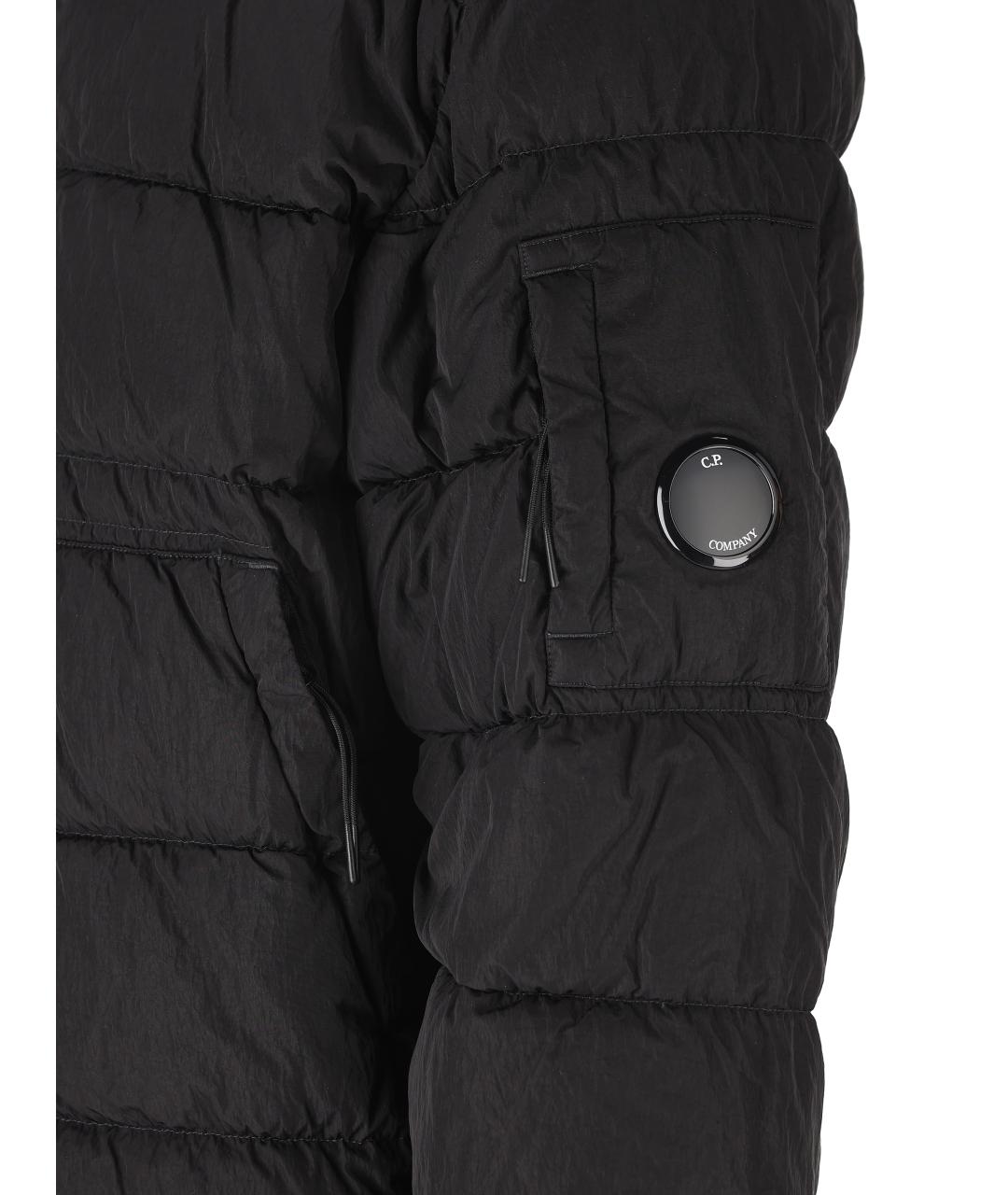 CP COMPANY Черный пуховик, фото 2