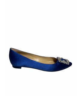 MANOLO BLAHNIK Лодочки на низком каблуке