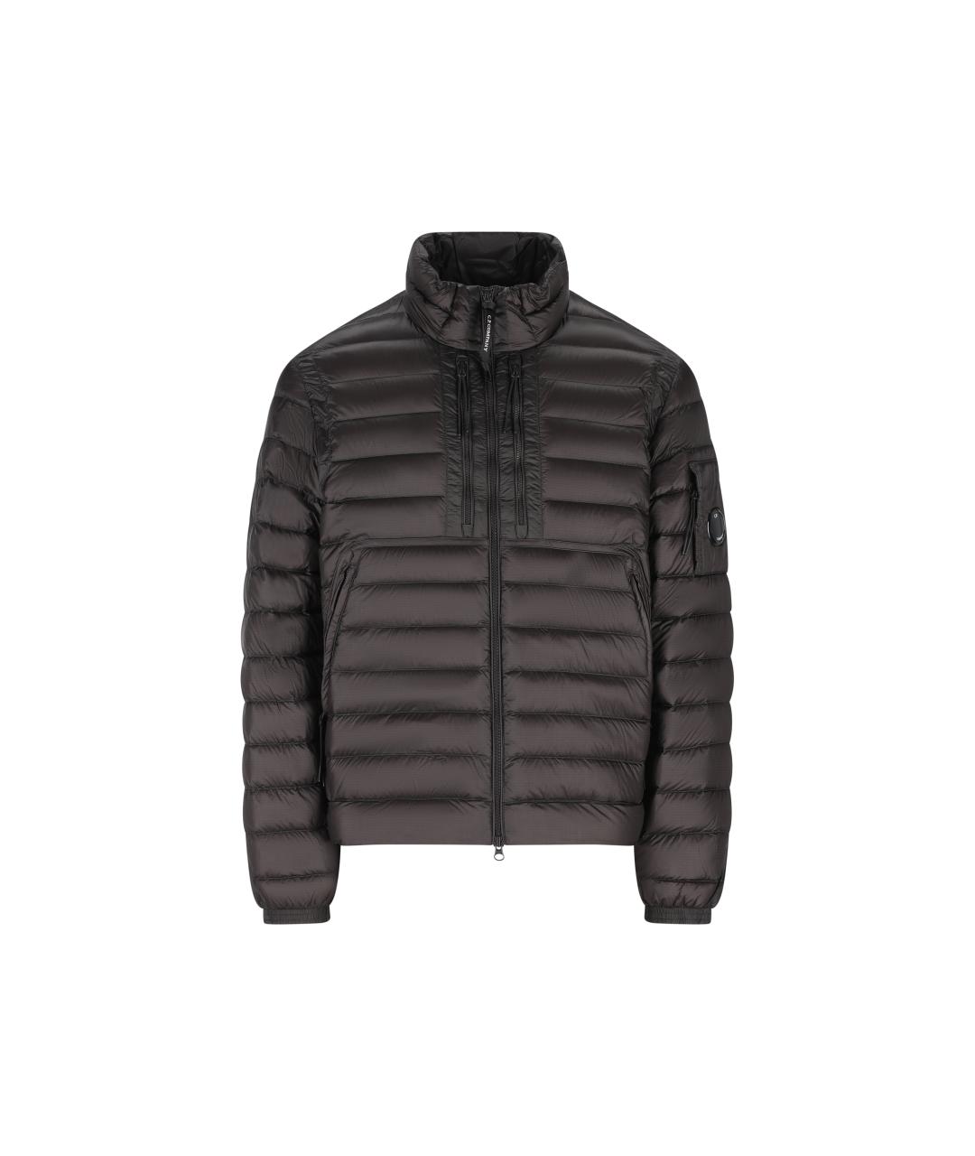 CP COMPANY Черный пуховик, фото 1