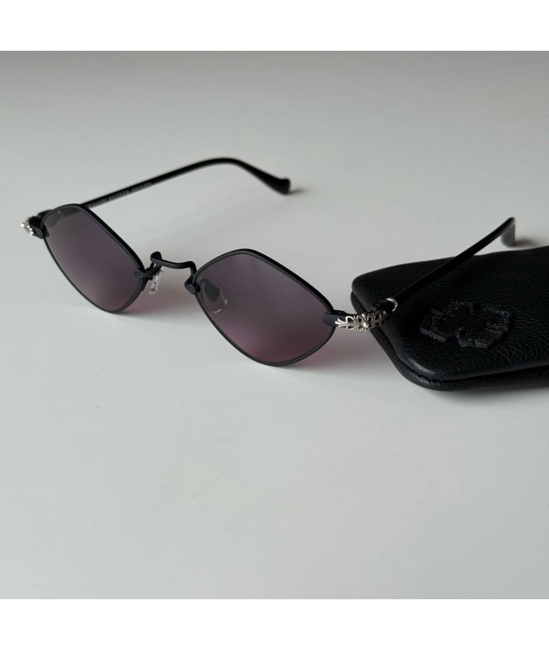CHROME HEARTS Черные солнцезащитные очки, фото 6