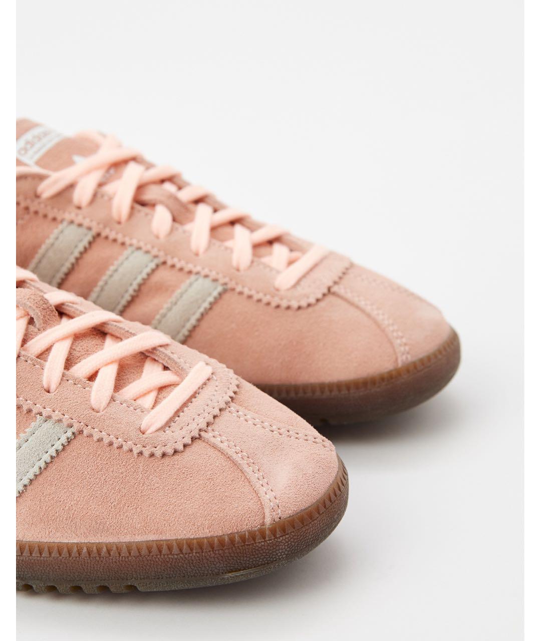 ADIDAS Розовые замшевые кеды, фото 3