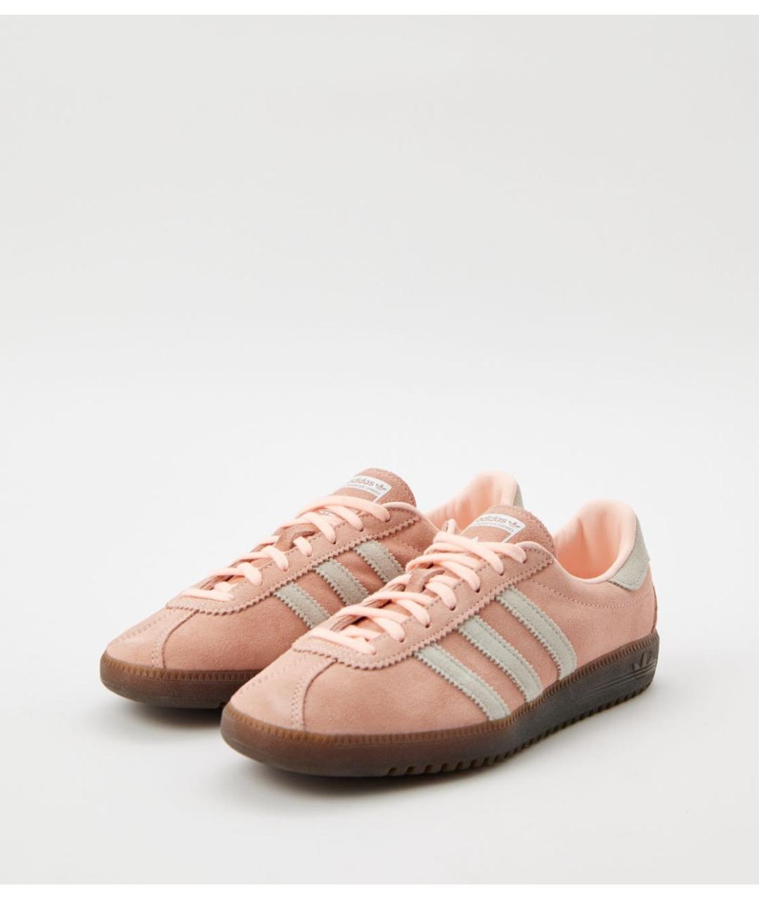ADIDAS Розовые замшевые кеды, фото 2