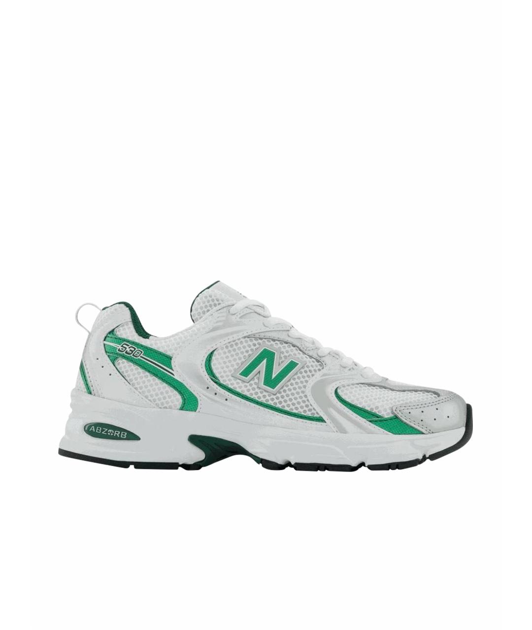 NEW BALANCE Белые синтетические кроссовки, фото 1