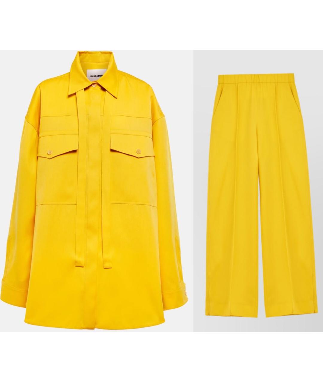 JIL SANDER Желтый костюм с брюками, фото 8
