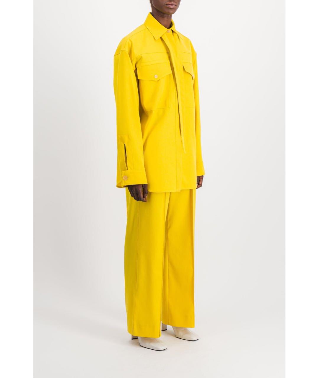 JIL SANDER Желтый костюм с брюками, фото 4