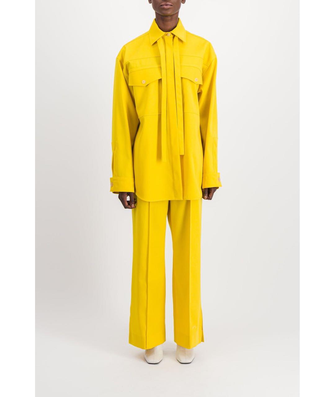 JIL SANDER Желтый костюм с брюками, фото 6