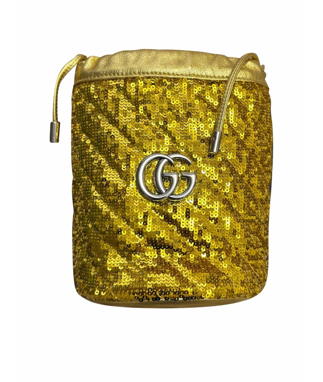 GUCCI Золотая сумка через плечо, фото 1