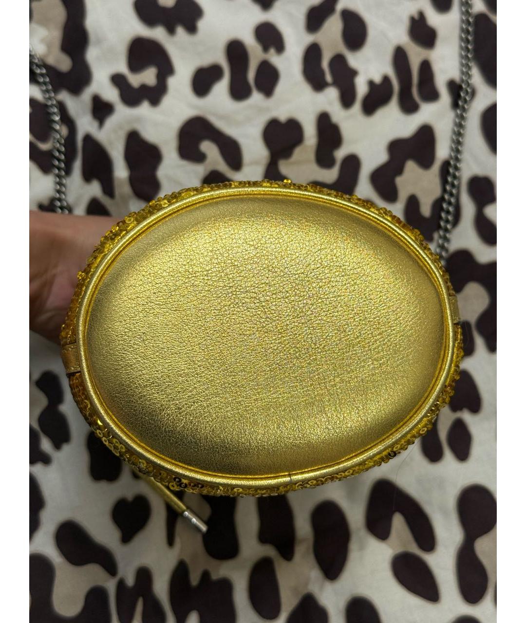 GUCCI Золотая сумка через плечо, фото 7