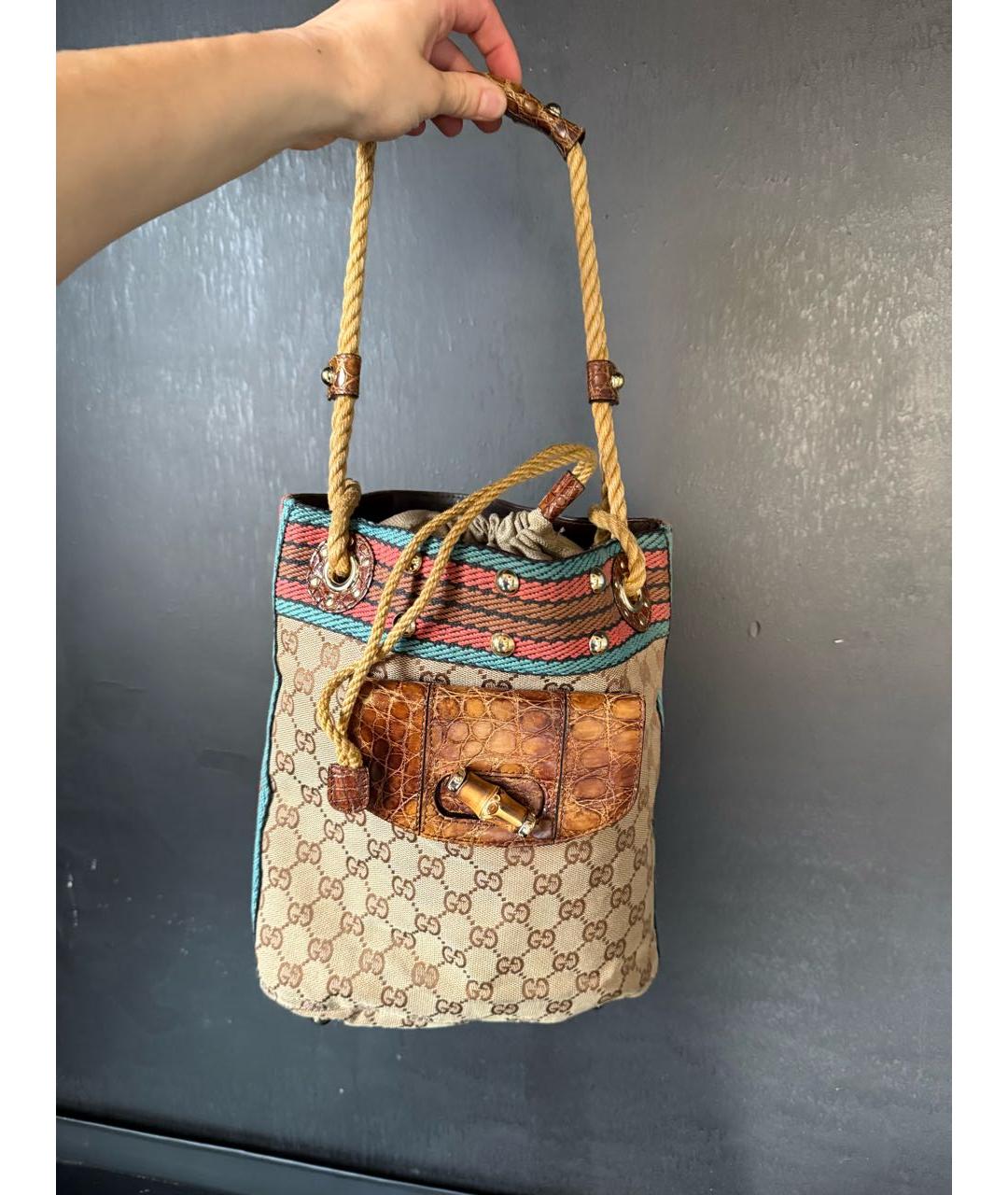 GUCCI Мульти сумка с короткими ручками, фото 7