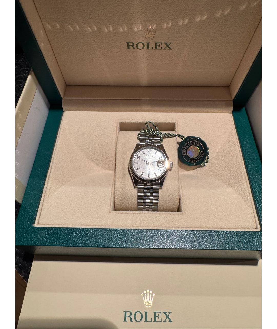 ROLEX Часы из белого золота, фото 2