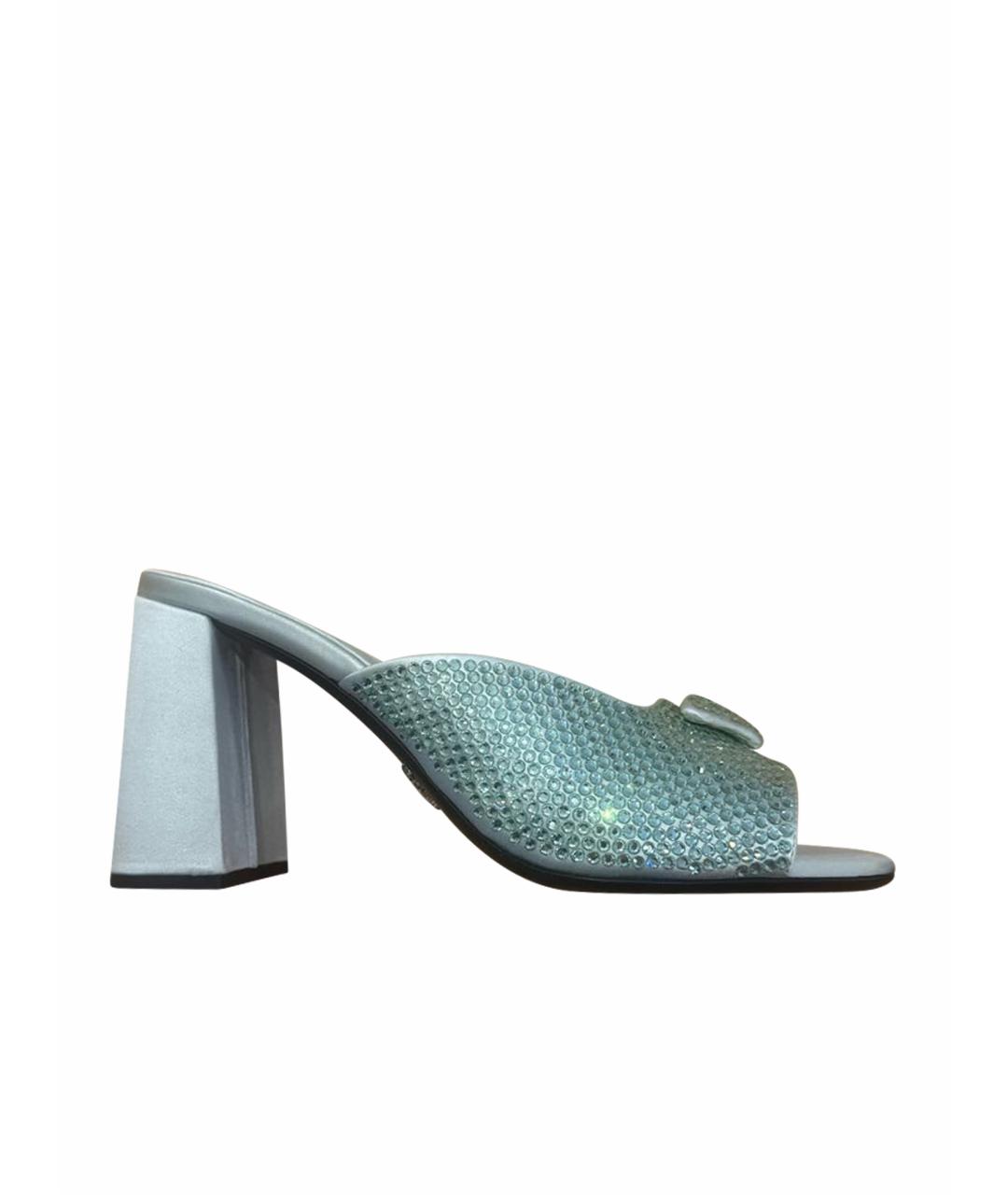 PRADA Салатовые босоножки, фото 1