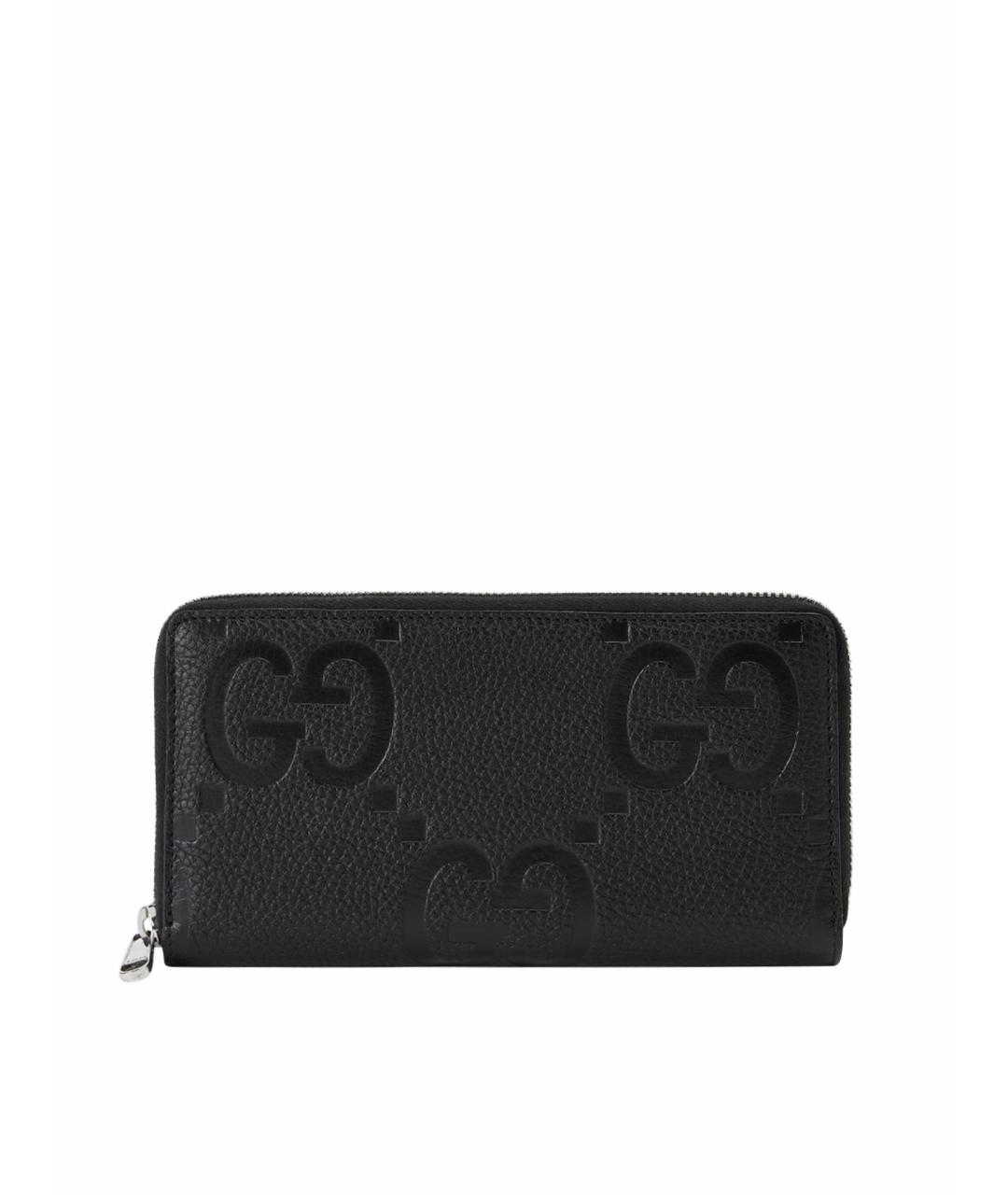 GUCCI Черный кожаный кошелек, фото 5