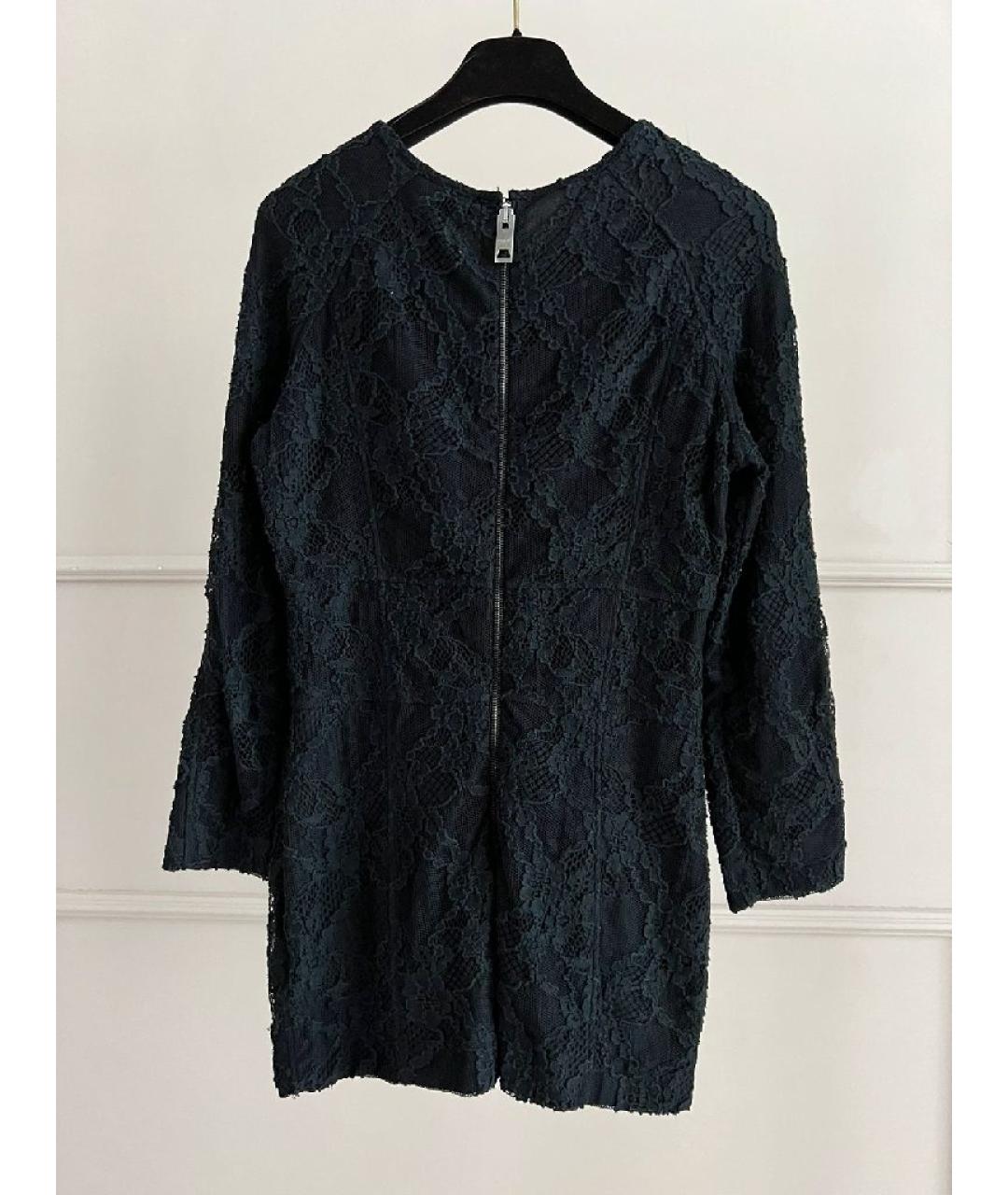 BURBERRY Черное хлопковое платье, фото 2
