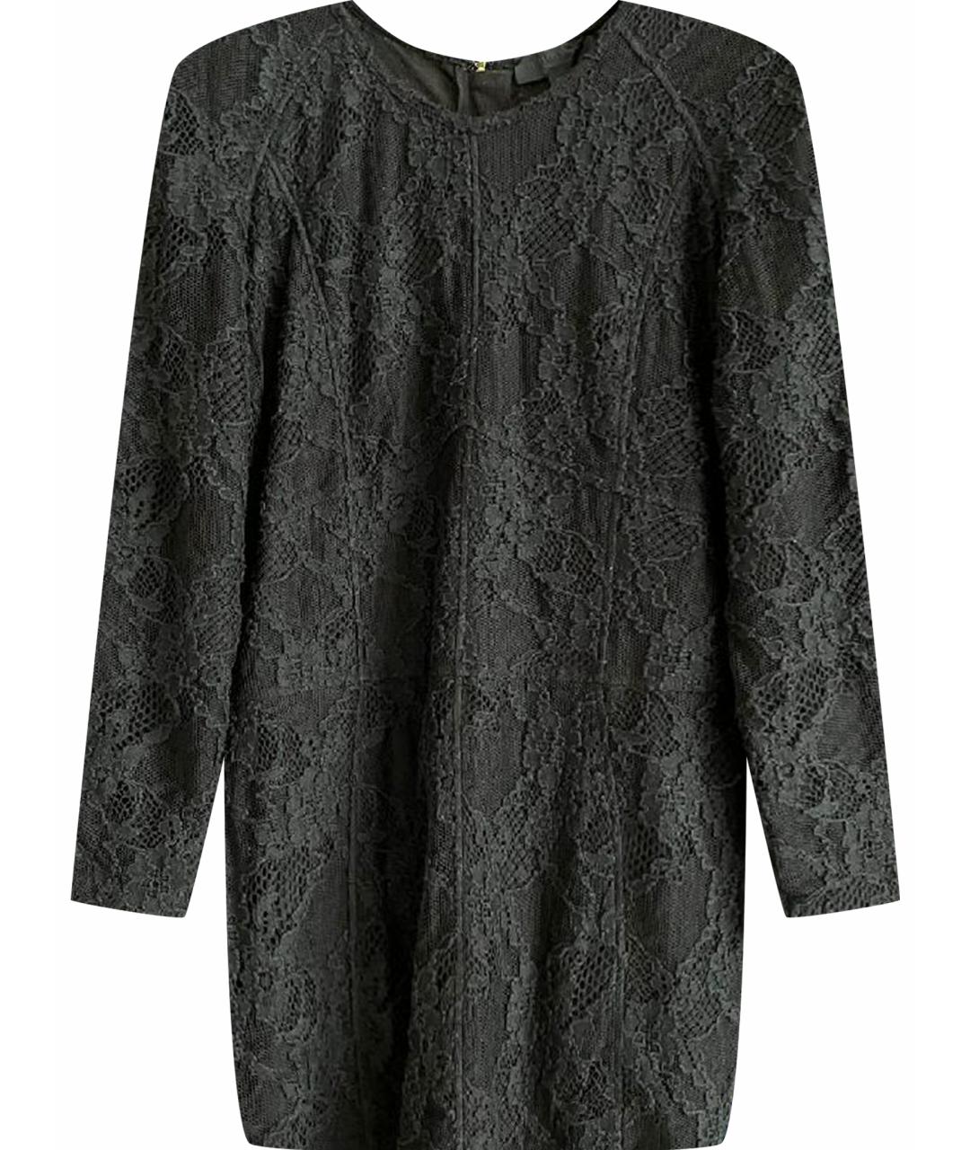 BURBERRY Черное хлопковое платье, фото 1