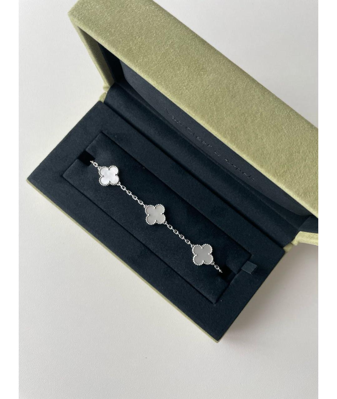 VAN CLEEF & ARPELS Белый браслет из белого золота, фото 4