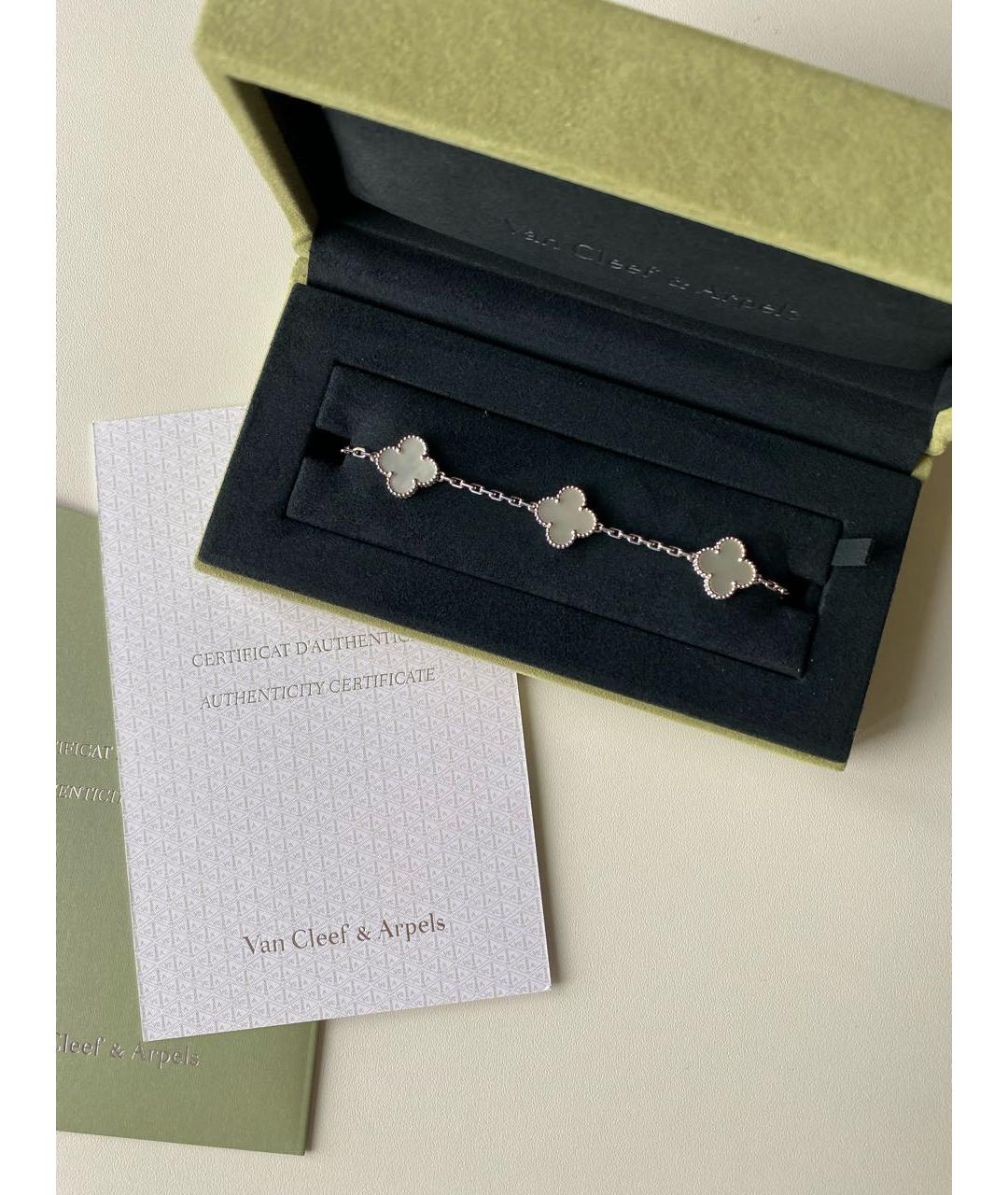 VAN CLEEF & ARPELS Белый браслет из белого золота, фото 2