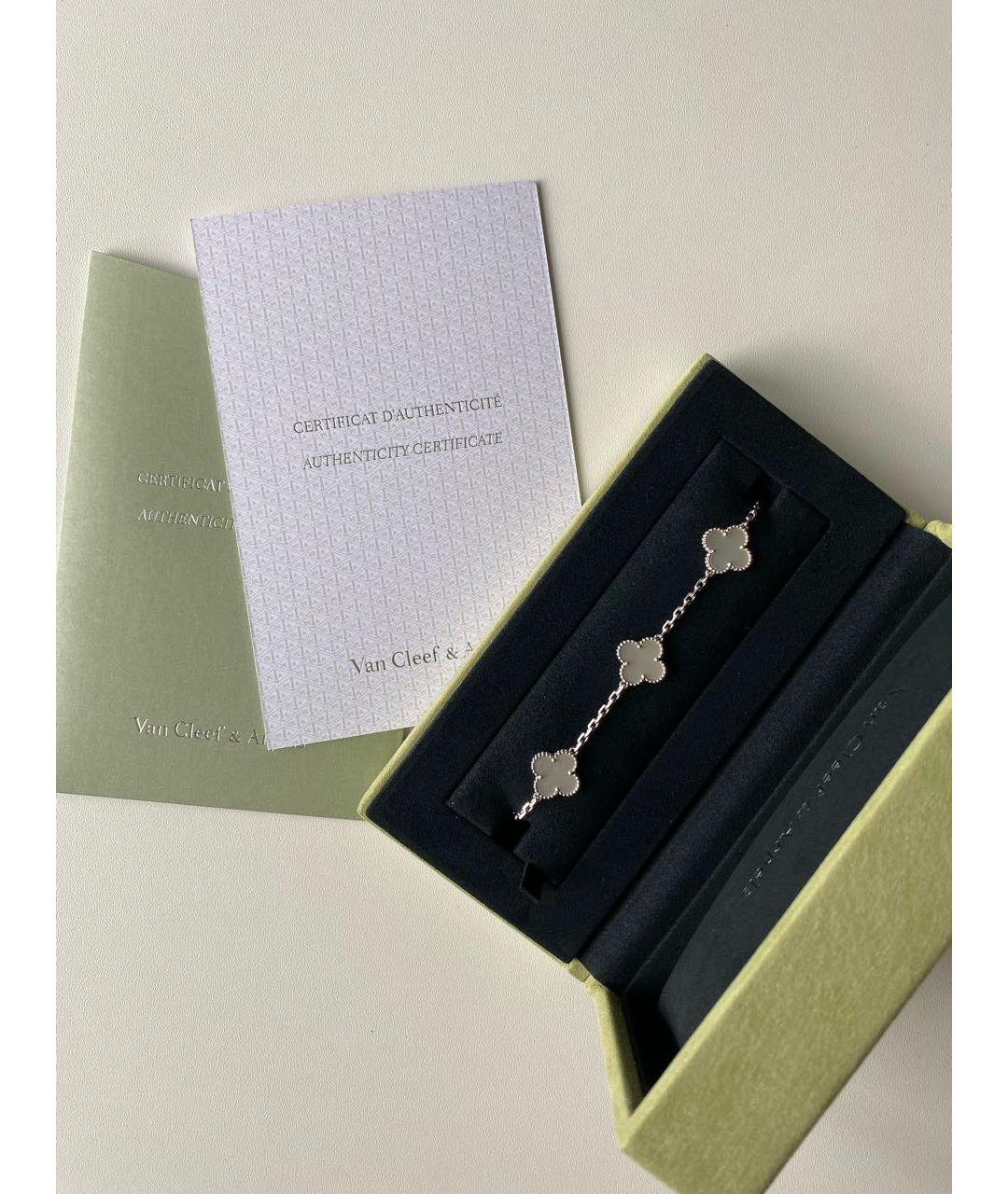 VAN CLEEF & ARPELS Белый браслет из белого золота, фото 5