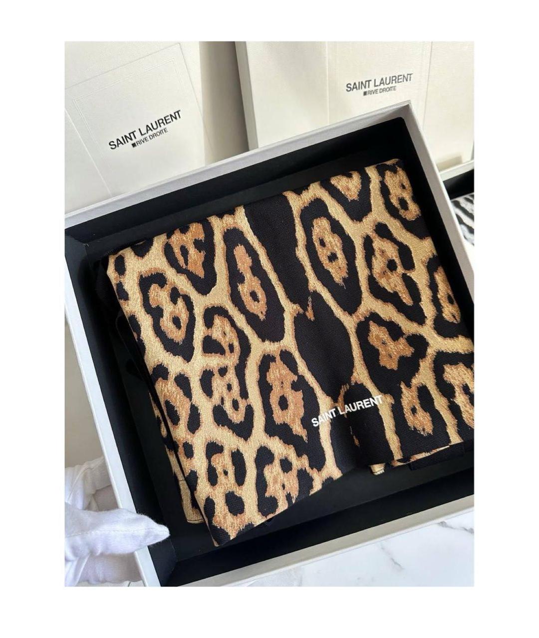 SAINT LAURENT Хлопковая пляжная сумка, фото 2