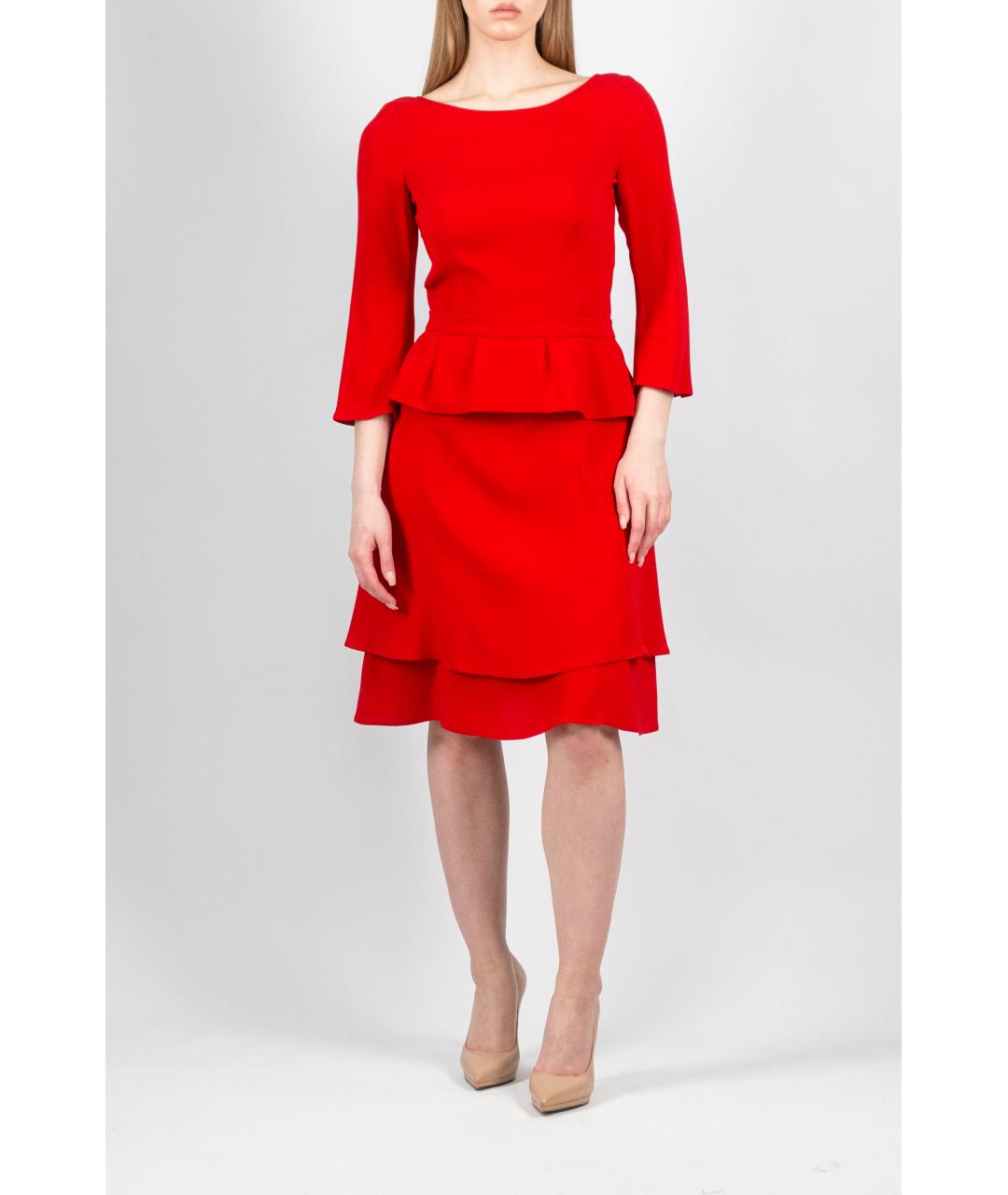PRADA Красное коктейльное платье, фото 8