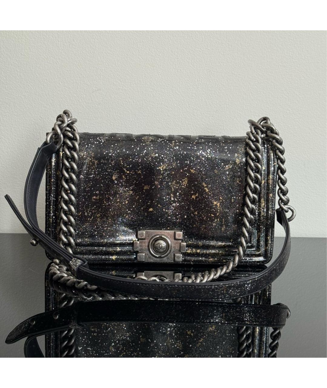 CHANEL Черная сумка через плечо, фото 2