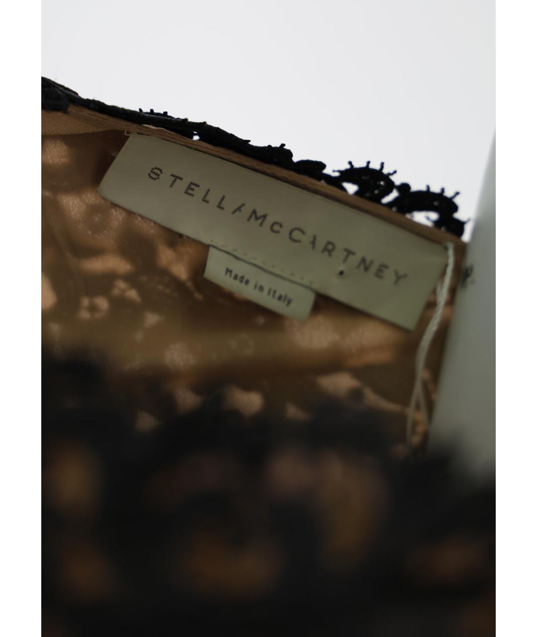 STELLA MCCARTNEY Черное полиэстеровое коктейльное платье, фото 3