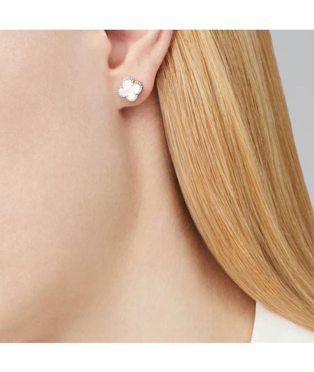 VAN CLEEF & ARPELS Серьги из белого золота, фото 4