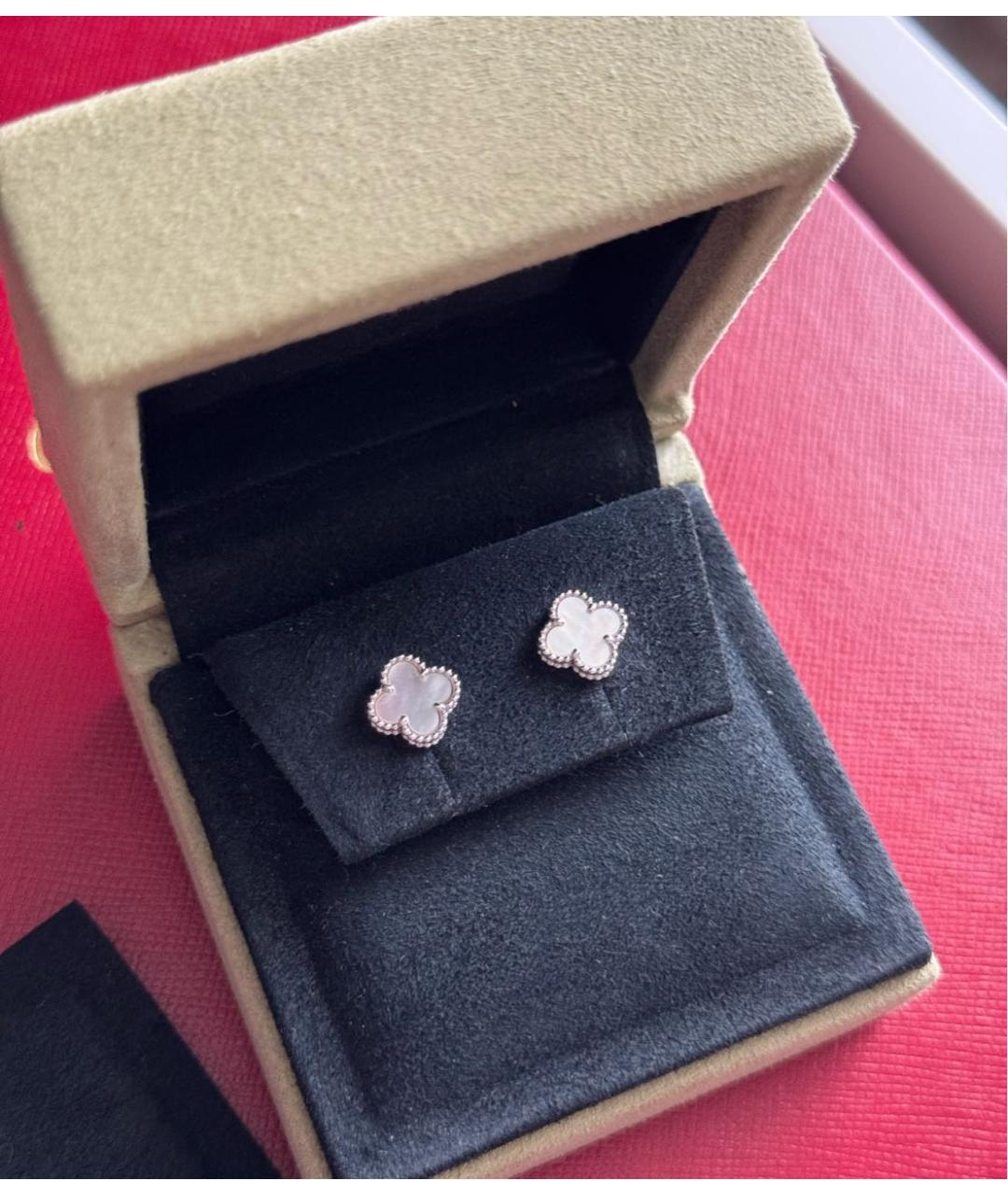 VAN CLEEF & ARPELS Серьги из белого золота, фото 2