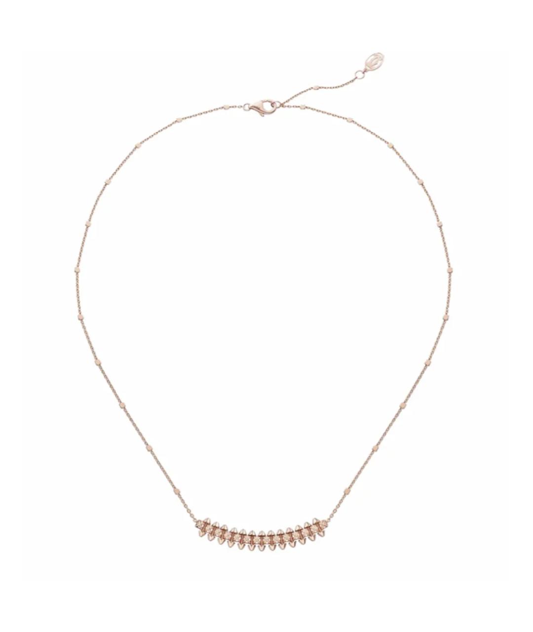 CARTIER Золотое колье из розового золота, фото 1