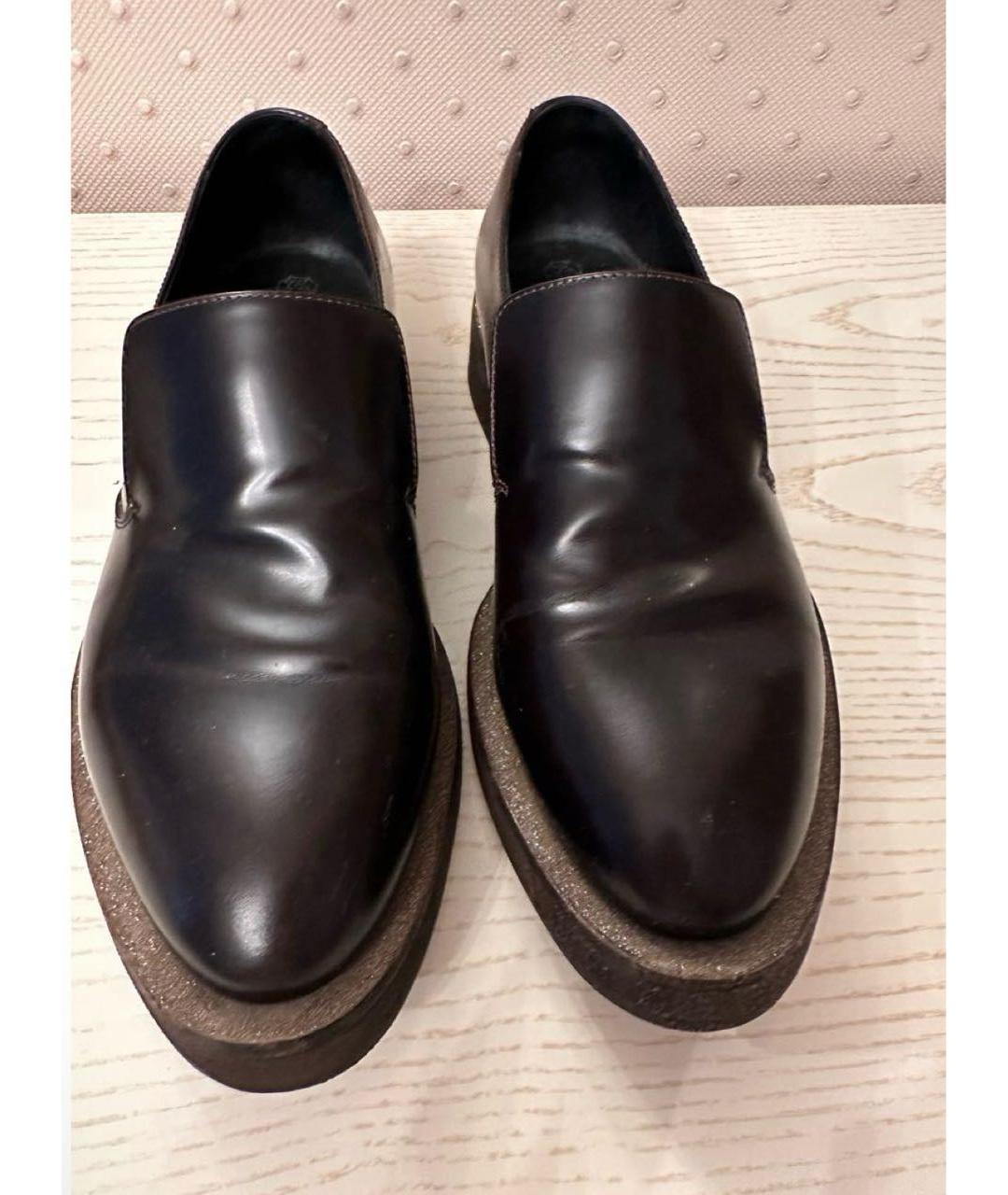 BRUNELLO CUCINELLI Коричневые кожаные брогги и оксфорды, фото 2