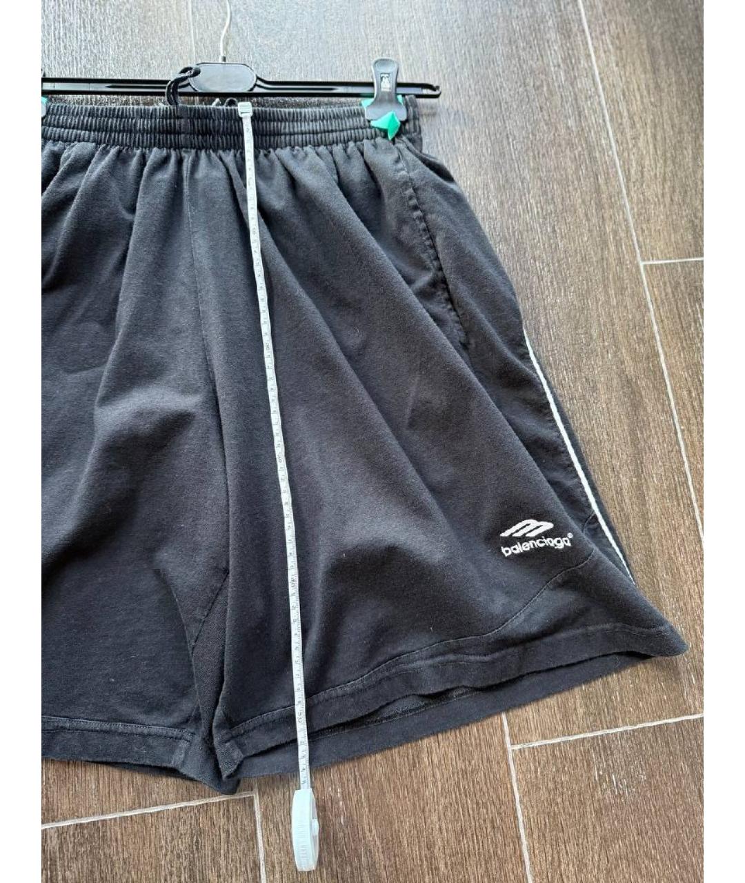 BALENCIAGA Черные шорты, фото 4