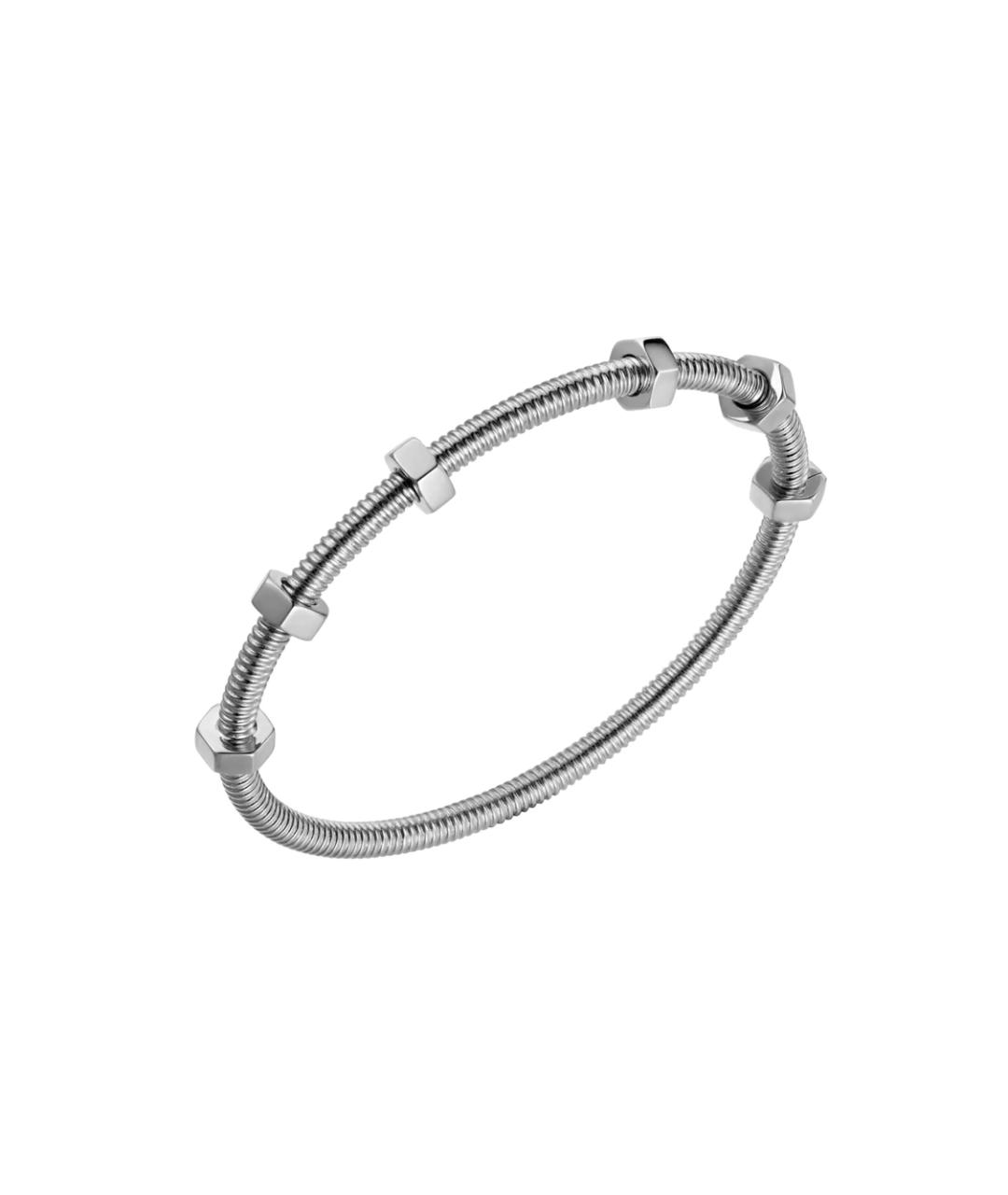 CARTIER Серебрянный браслет из белого золота, фото 2